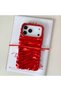 iPhone 14 Pro Max (6.7 Inch) Compatible Wavy Wrinkled Detailed 3D Surface Bright Colored Summer Lux Case