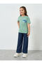Girls Dark Blue Straight Fit Jeans - 2