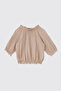 Girl Beige Blouse