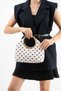 New Ring Accessory Decorated Design Hand and Shoulder Bag (with Long Strap)