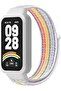 Xiaomi Redmi Smart Band 3 / Xiaomi Smart Band 9 Active Compatible Nylon Strap with Velcro Fabric Cord - 2