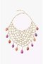 Lwa Beaded Knitted Design Necklace - 2
