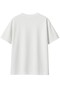 Men's Oversize T-Shirt Turkish Bear Printed White – Crew Neck, Comfortable Fit, 100% Cotton - 5