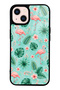iPhone 13 Tropical Flamingo Design Glossy Phone Case