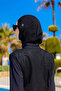 حذاء رياضي أسود بون B2601-1 (مع شعار أخضر) - 3
