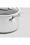 Premiere Pro 5-Ply Stainless Steel Deep Pot with Glass Lid 16 cm 1.58 L - 3