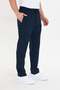 Men's Large Size Stretchfit Flexible Sweatpants Navy Blue 2660B - 5