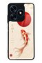 Tecno Spark 10 Minimal Koi Grace Design Glossy Phone Case