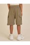 Boys Olive Active Shorts - 4