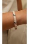 Colorful Enamel Floral Handcuff Bracelet