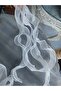 Frilly Tulle Ribbon 2 Mt (10X200 cm), Tulle, Flower Material, Bridal Bouquet