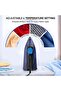 Steam Iron With Self-Cleaning Function, Non-Stick Soleplate, Vertical Steam Dry And Spray Options, Adjustable Temp, Indicator Light, Variable Steam Control NSI858AX Blue/Black - 4