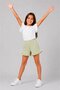 Ruffled Girls' Shorts with Elastic Waist 30603 - 2