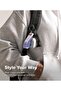 Air for Samsung Galaxy Buds 4 Pro / 4 Case with Carabiner and Strap [Soft & Flexible TPU] Slim Transparent Shockproof Cover with Keychain, Supports Wireless Charging - Clear/Aurora - 7