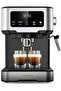 Digital Coffee Machine with Milk Frother & 20 Bar Pressure, Pre-Brew Espresso Maker
