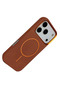Spt-Gld iPhone 17 Pro Max Luno Leather Magsafe Cover (223738) - Brown - 3