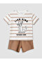 Trendlucky with Difference Lion King Printed Baby Boy Set - 2