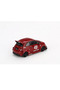 Mini gt 1/64 lb-works x abas works abarth 595 red - 3