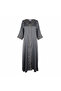 Dar Tuson Women's Charcoal Grey Embellished Tunic Dress