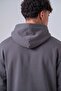 Men's Oversize Sweatshirt Hoodie Shark Hello Printed Smoked – Hooded, Kangaroo Pocket, 3 Thread Ribs - 4