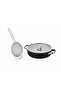 Biogranit Karnıyarık Pot 24 cm and Stainless Strainer 19 cm