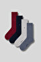 Men's 4-Pack Cotton Patterned Socks