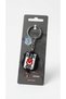 Silicone Keychain in the Cradle Licensed Bjk Fan Product Original Black and White Keychain