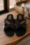 Number 43 Colorful Figured Fancy Slippers - 2