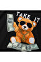 2 Piece Teddy Bear Printed Top and Bottom Kids and Baby Set - 2