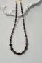 Certified 6-8 mm Amethyst Natural Stone Necklace - 2