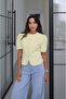 Yellow Soren Linen Blazer Jacket - 3