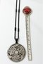 Black Color Ayetel Kürsi & Felak-Nas-İhlas Written Prayer Stick with Thick Doc Chain Stainless Steel Necklace - 4