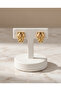 Gold Tiny Cat Earrings - 2