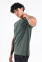 Crew Neck Mercerized Men's Sports T-Shirt - 6