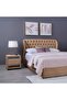 PLUTO HEADBOARD VELVET GOLD L-140 : H-125 CM - 5