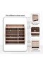 Ubesgoo Shoe Rack 21 Pairs - Natural - 7