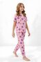 Girl's 100% Cotton Pajama Set, Ages 8-13, 12698Is - 3