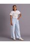 Senior Girls White Printed T-Shirt - 2