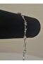 Silver Color Bracelet with Pink Stone Leaf Figure - 2