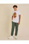 Senior Boys White Lion Graphic T-Shirt - 2