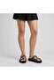Double Buckle Straw Casual Women's Slippers Leopard - 4