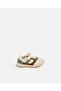 Toddler Boys Beige Colour Block Low Top Sneakers