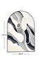 Arched Wall Panel with Embossed Texture - 2