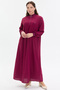 Zipper Detailed Pocket Detailed Comfortable Fit Long Dress Women - 5
