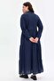 Hakim Collar Layered Women's Dress - 7