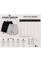2-Piece Shorts for Men (Black-Grey) Summer Wide Fit Oversize Washable Fabric Anti-Sweat - 5