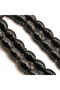 Yusr Rosary 33 Beads 8.5x11.5mm Black Oval Prayer Beads 24g Tasbih - 4