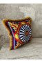 Napoli̇ Series, Fringed Suede 5-Piece Combination Throw Pillow Cover and Runner Set - 7