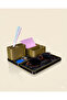 Premium Pro Series Antique Bronze - Black Themed Desktop Organizer - Product Organizer Set (17cm X 17cm X 6cm) - 2