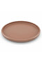 Luhpar Round Ceramic Dinner Plate 26.3 cm | Taupe, Off White, Brown - 2